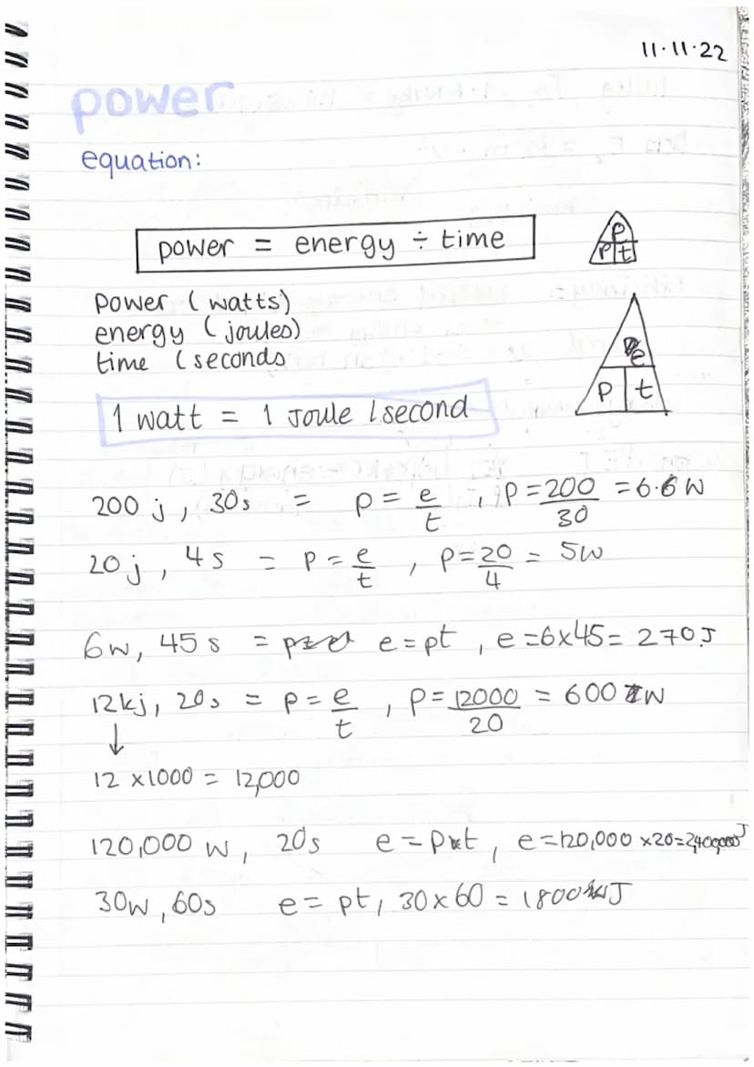 10.11.22
physics
LAW OF
CONSERVATION OF ENERGY
The idea that energy cannot be created or
destroyed, and it can only be transferred from
One 