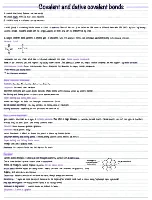 Know Covalent and dative covalent bonds thumbnail