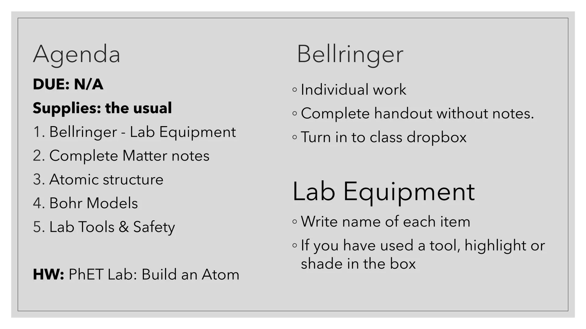 ತ
DEVELOPMENT OF
THE ATOMIC
STRUCTURE
Unit 1 | Day 3
Chemistry
Refifte 8.00
Temper
100
80-
60
40
20
O
Lab
Equipment
Identify the tools you
h