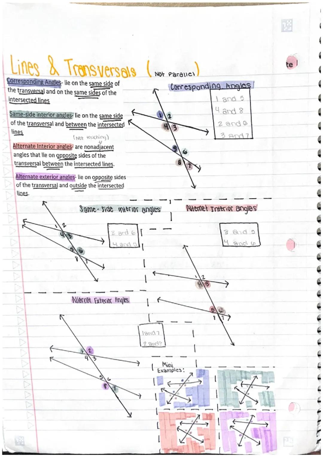 Fun with Angles: Parallel Lines and Transversals Questions for Class 9