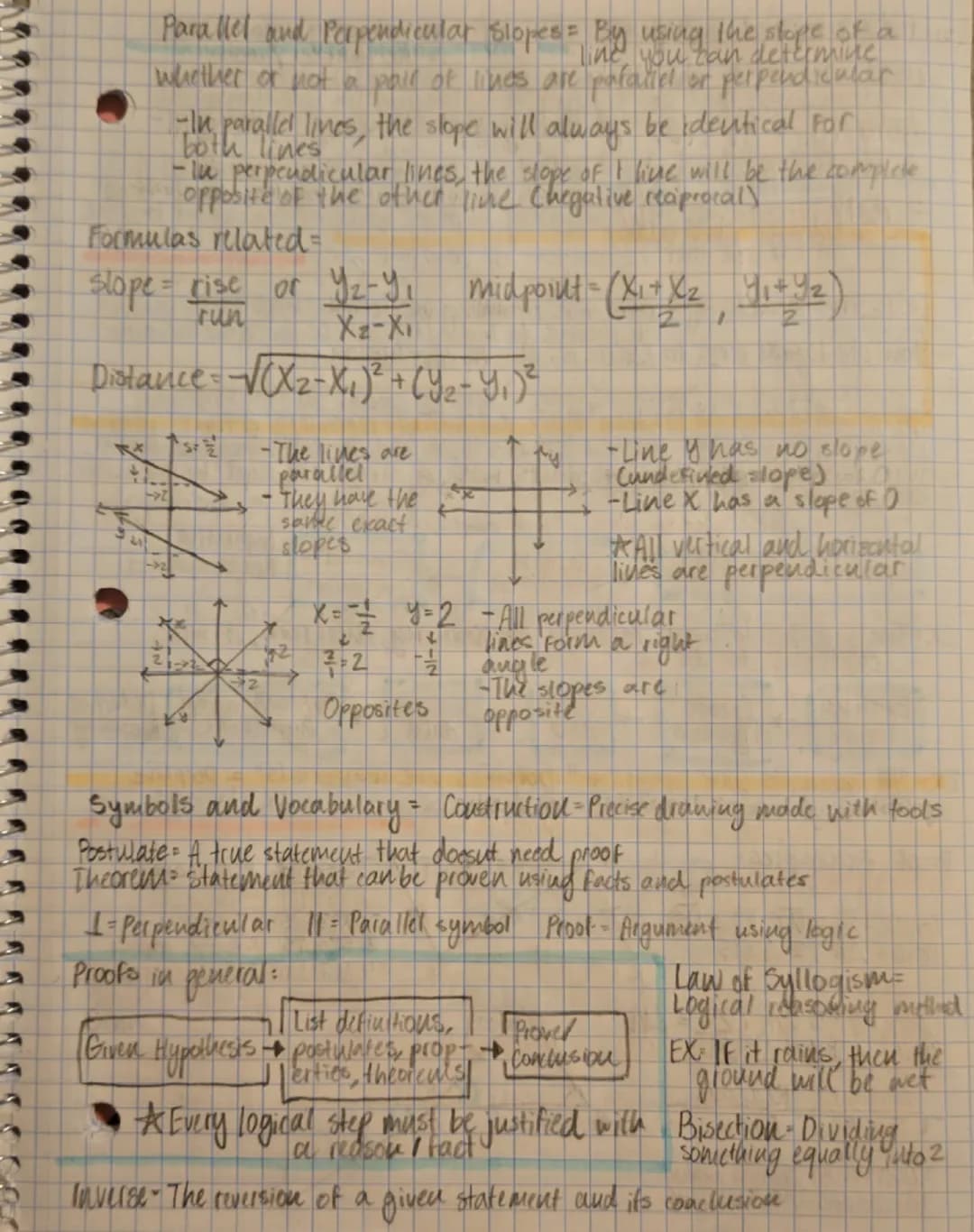 --- OCR Start ---
Unit | Review = Lines and Angles
Intersecting Lines = When 2 lines cross at a single point
-Intersecting lines are the opp