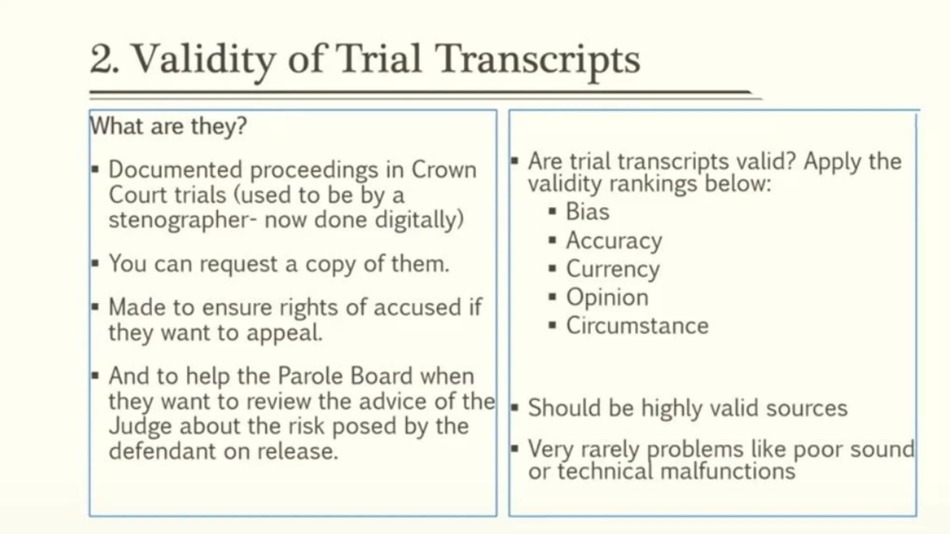 
<p>When examining information for validity, it is essential to rank sources of information in order of trustworthiness. To determine how tr