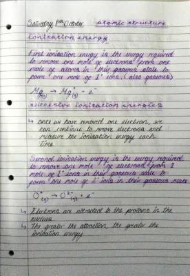 Know Ionisation Energies  thumbnail