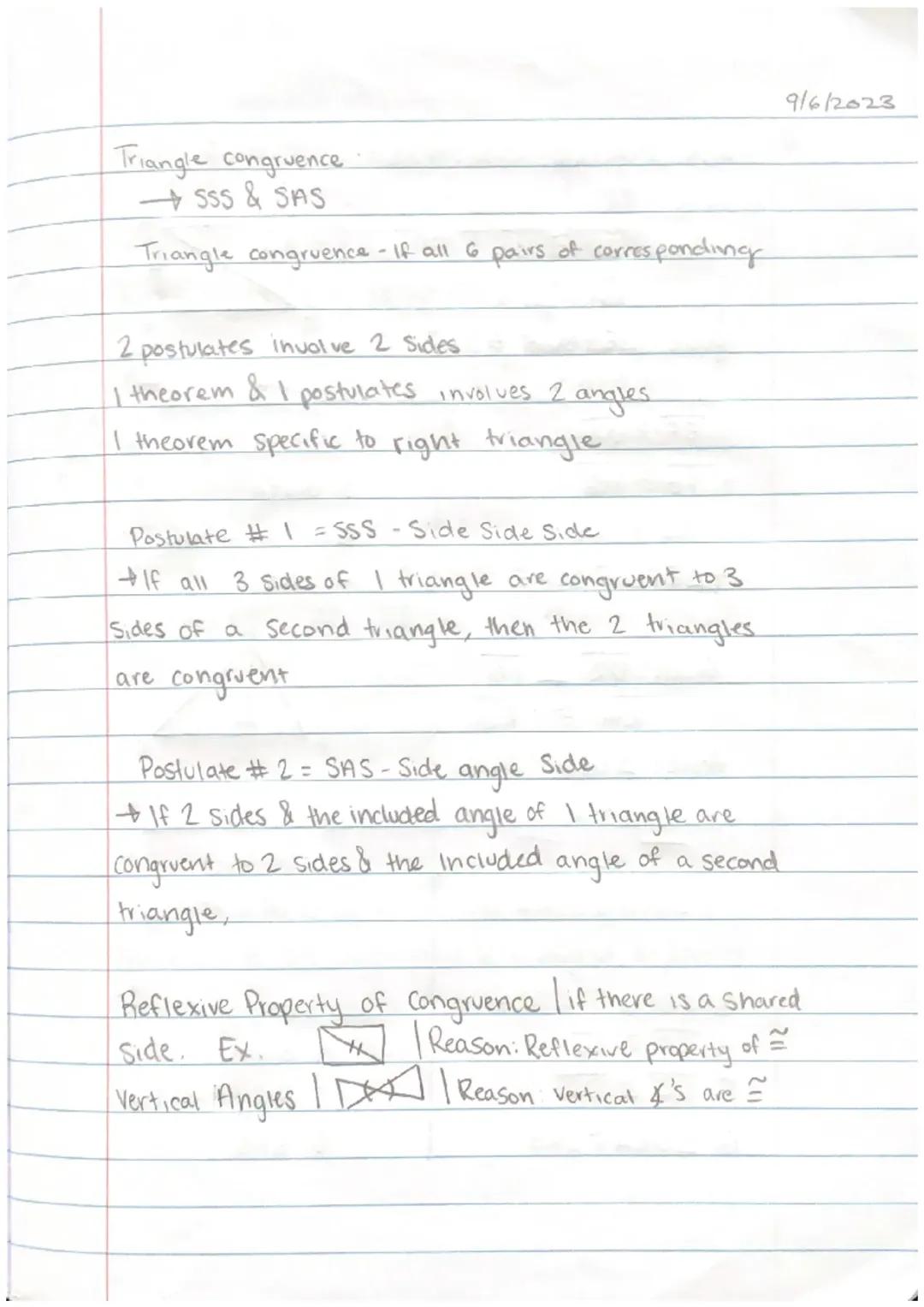 Learn Triangle Congruence with SSS, SAS, and CPCTC!