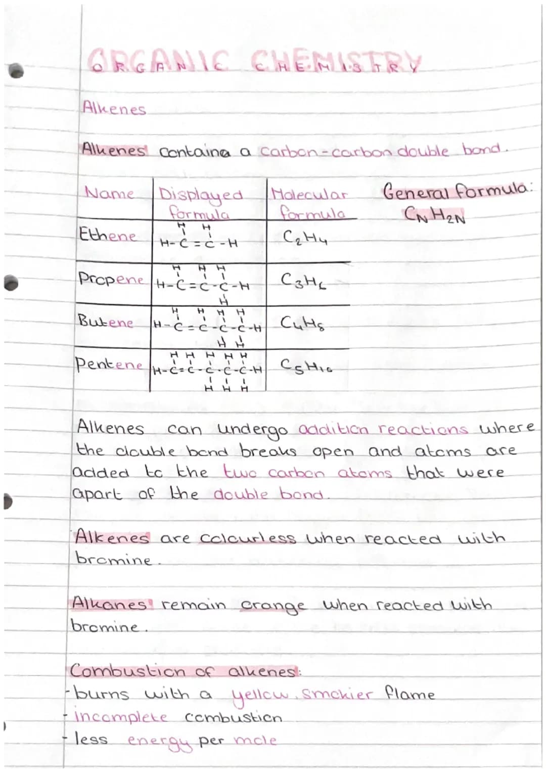 ORGANIC CHEMISTRY
Alkanes and their properties.
Crude oil is a fossil fuel formed mostly from dead
Sea creatures. It is the source of many f