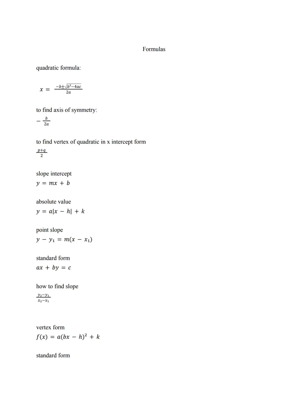 Awesome Math Tricks: Vertex Form, Difference of Cubes, and Sines and Cosines