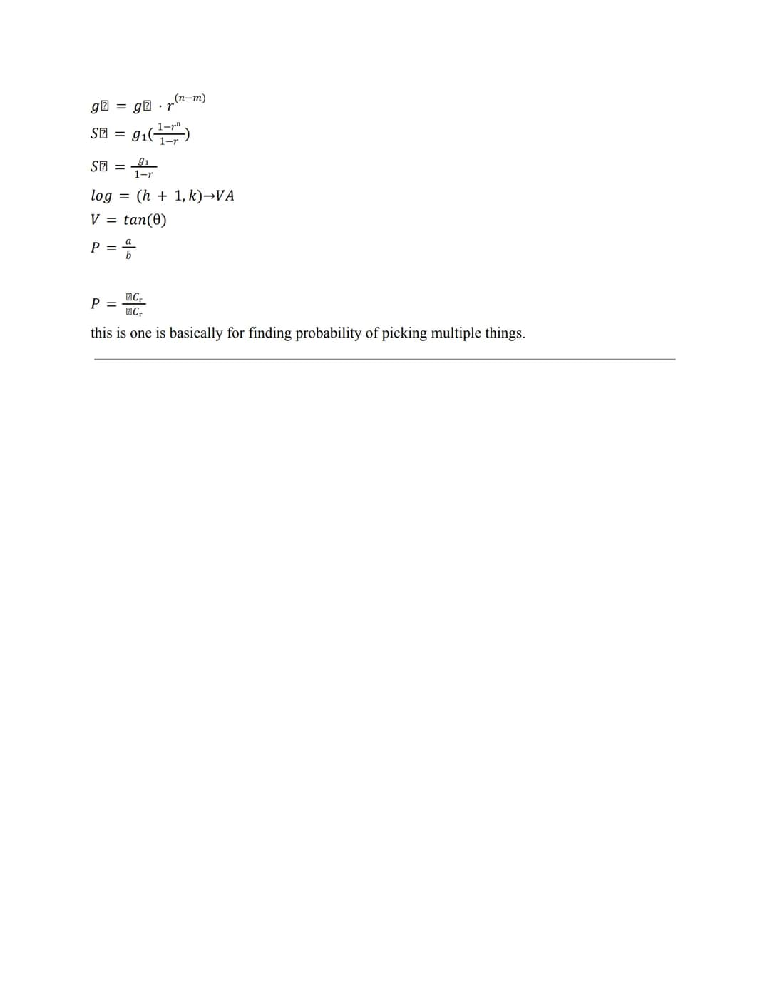 quadratic formula:
x =
-b+√b²-4ac
2a
to find axis of symmetry:
b
2a
to find vertex of quadratic in x intercept form
p+q
2
slope intercept
y 