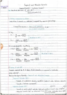 Know Empirical and Molecular Formula  thumbnail