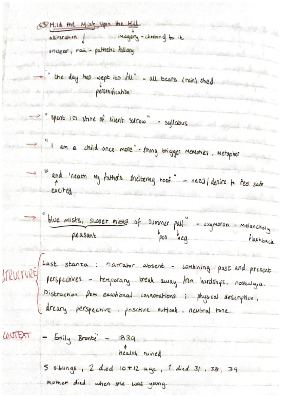 61 To My Sister
William Wordsworth - romantic pock.
/ Dorothy fond relationship
-
direct, personal pronoun
-To the bare trees, and mountains