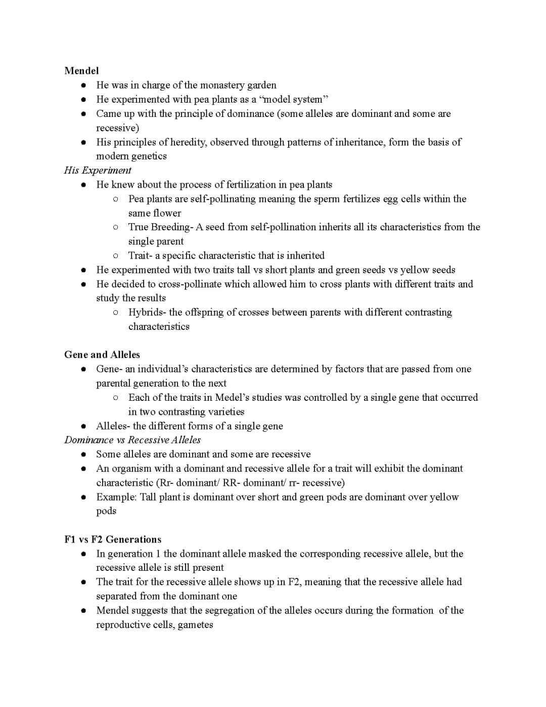 Genetics Test Study Guide: PDF, Biology, Quizlet, Answers