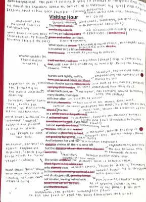 Know Visiting Hour by Norman MacCaig notes  thumbnail