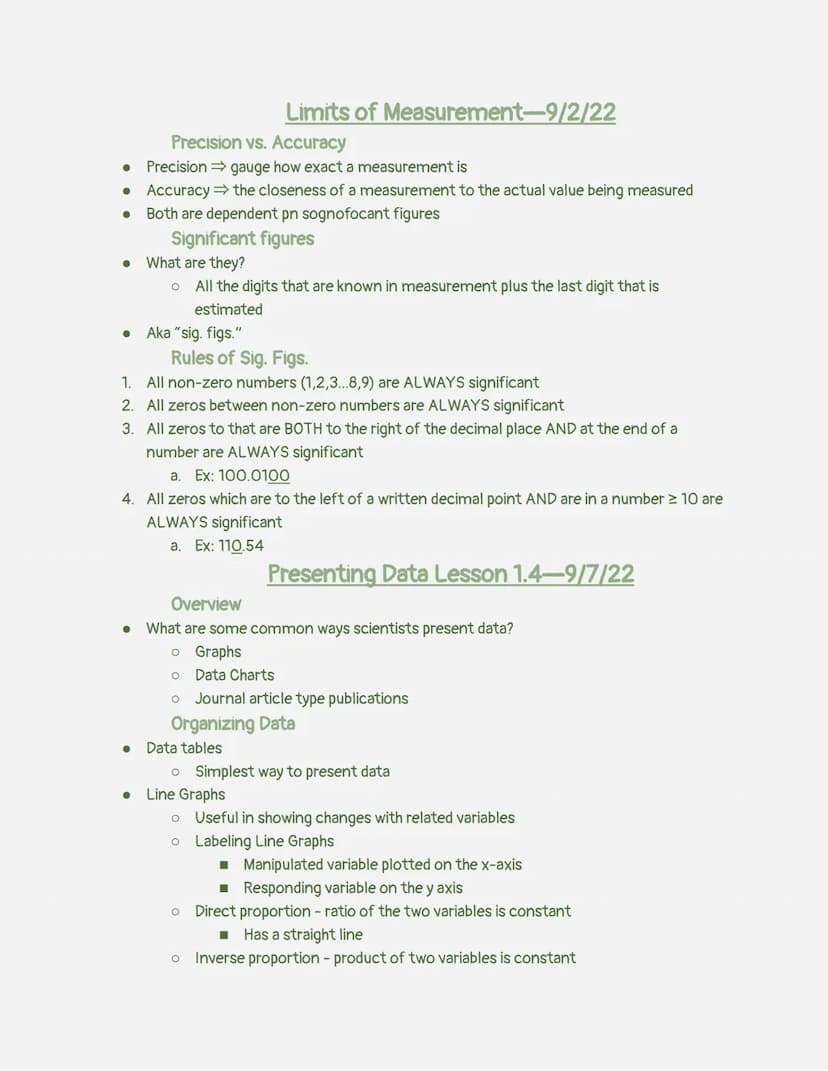 Science
Physical Science Notes
Emmalee E. Smith
Chapter 1 - Science
Overview
Physical Science Lesson 1.1-8/24/22
• System of knowledge and t