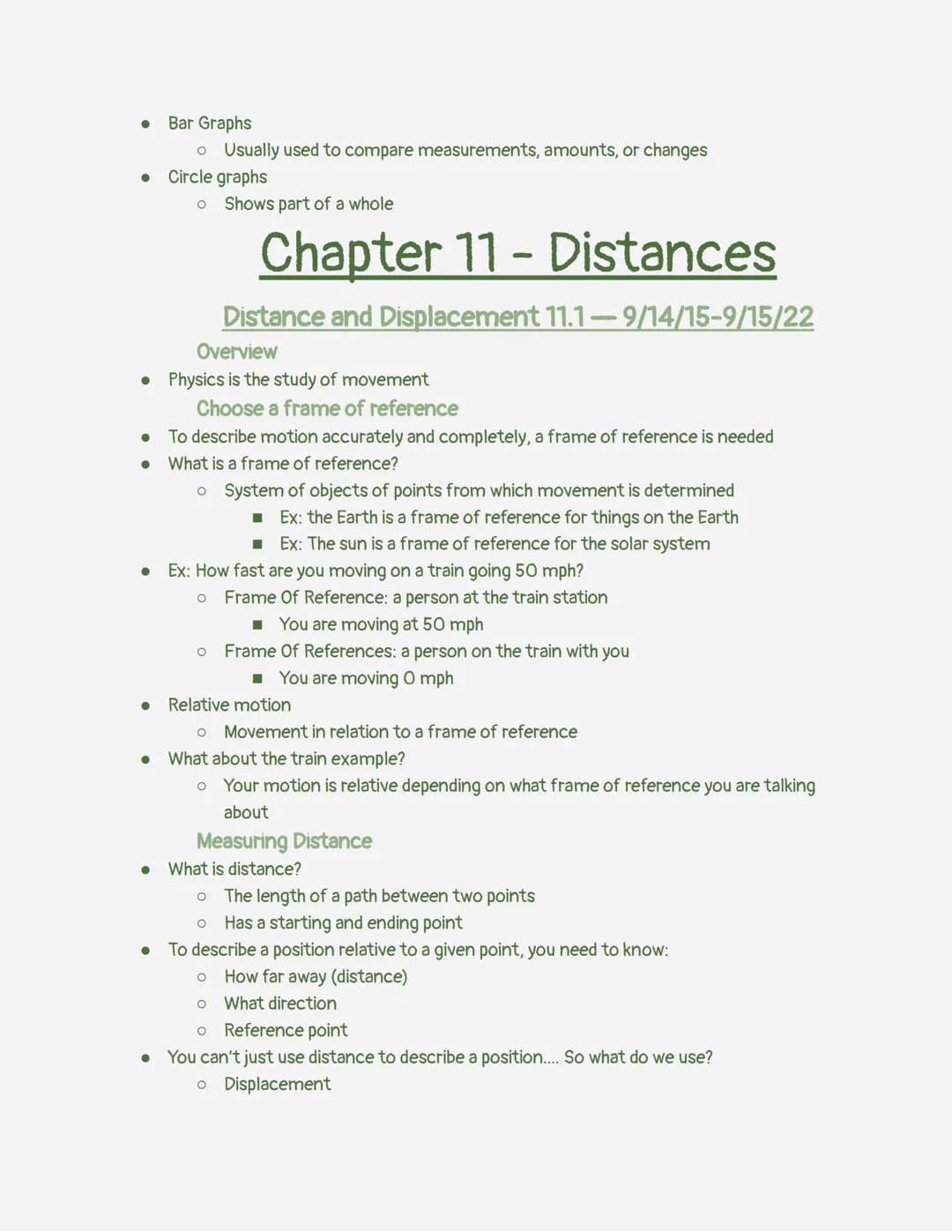 Science
Physical Science Notes
Emmalee E. Smith
Chapter 1 - Science
Overview
Physical Science Lesson 1.1-8/24/22
• System of knowledge and t