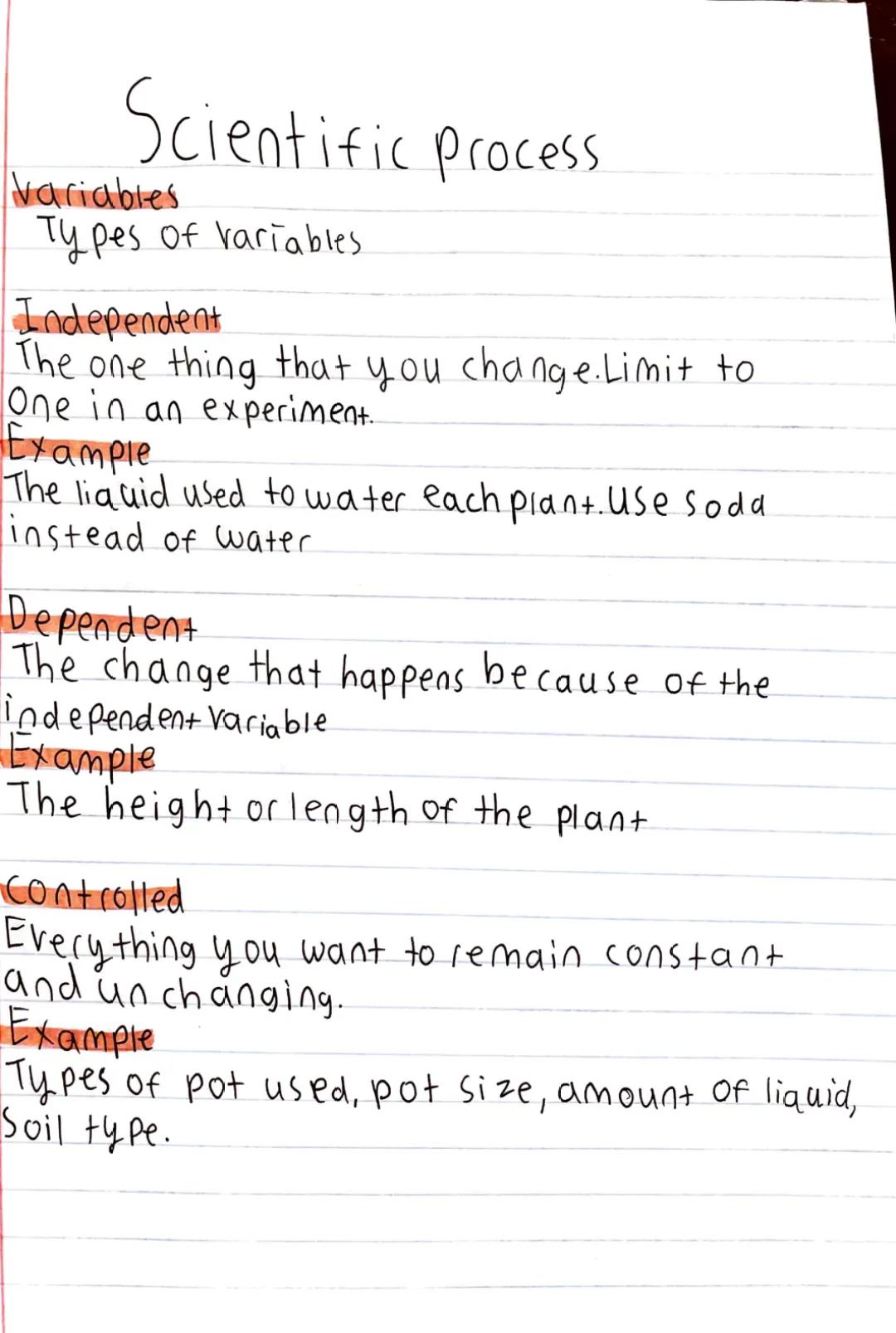 Scientific Process