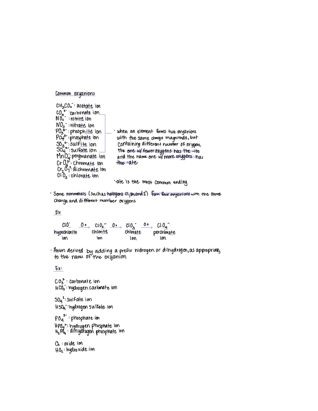 Naming Ionic Compounds
Naming Tons
Positively Charged Ions (Cations)
names of simple cations (ions of metals) are derived from the names of 