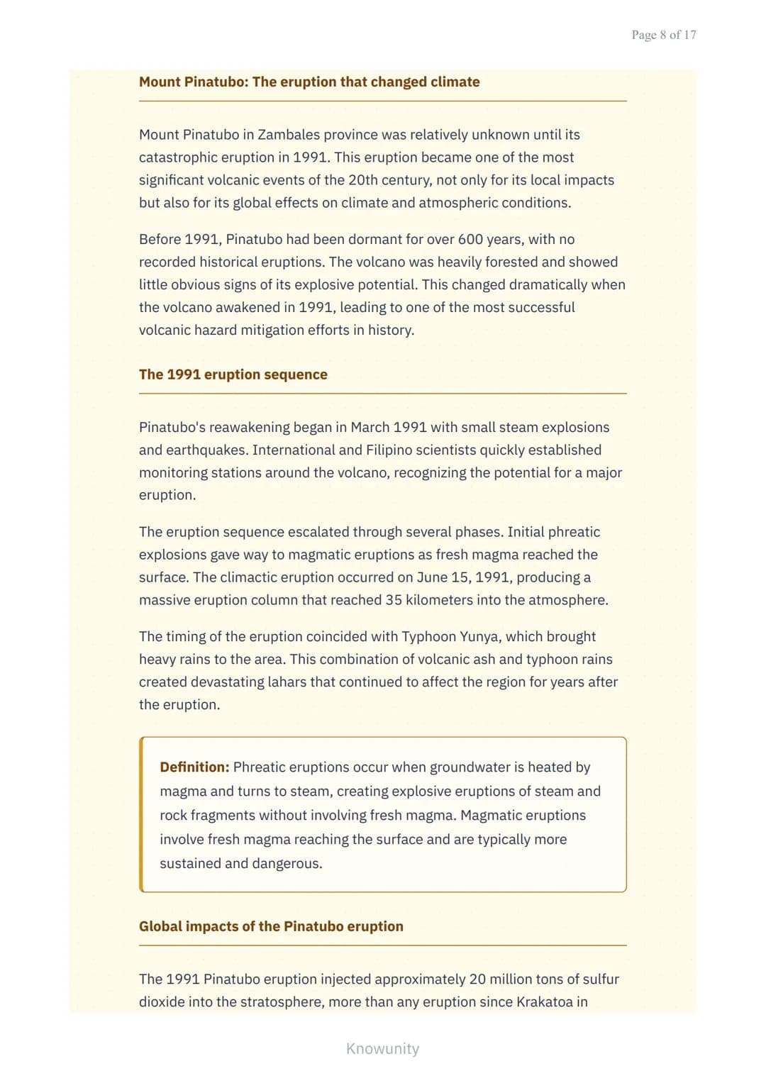 Philippine Volcanoes and Volcanic Hazards: A Comprehensive Study
Understanding volcanic processes and hazards through
Philippine examples
Wh