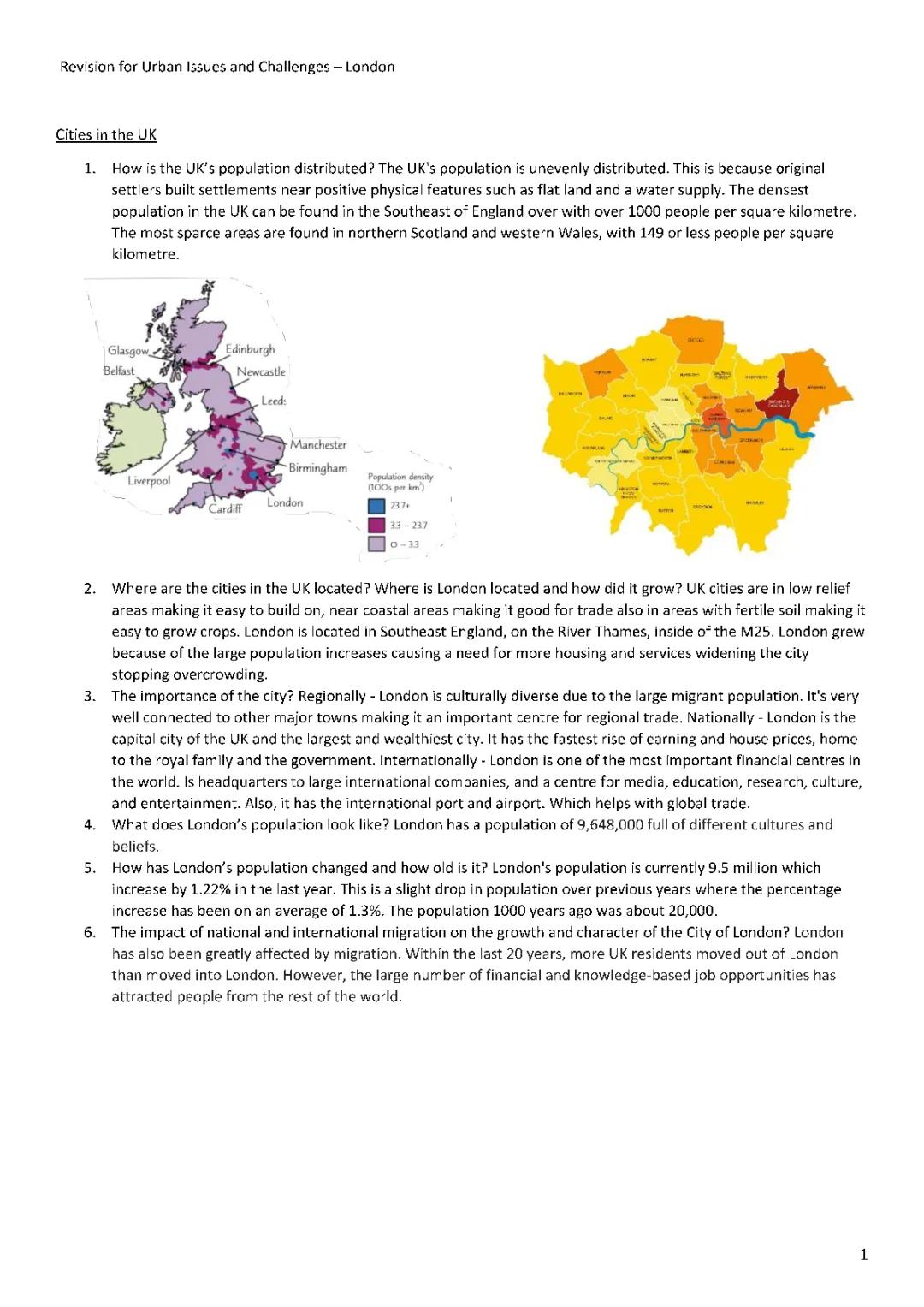 London Urban Changes and Stratford's Olympic Park Regeneration - Kid's Guide