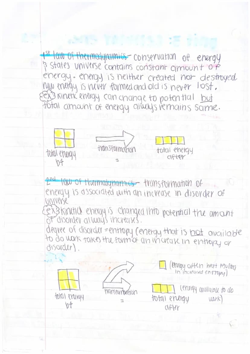 unit 3: cellular energetics
metabolic pathway - series of chemical reactions in
which molecules are broken down or built up
ex reaction that