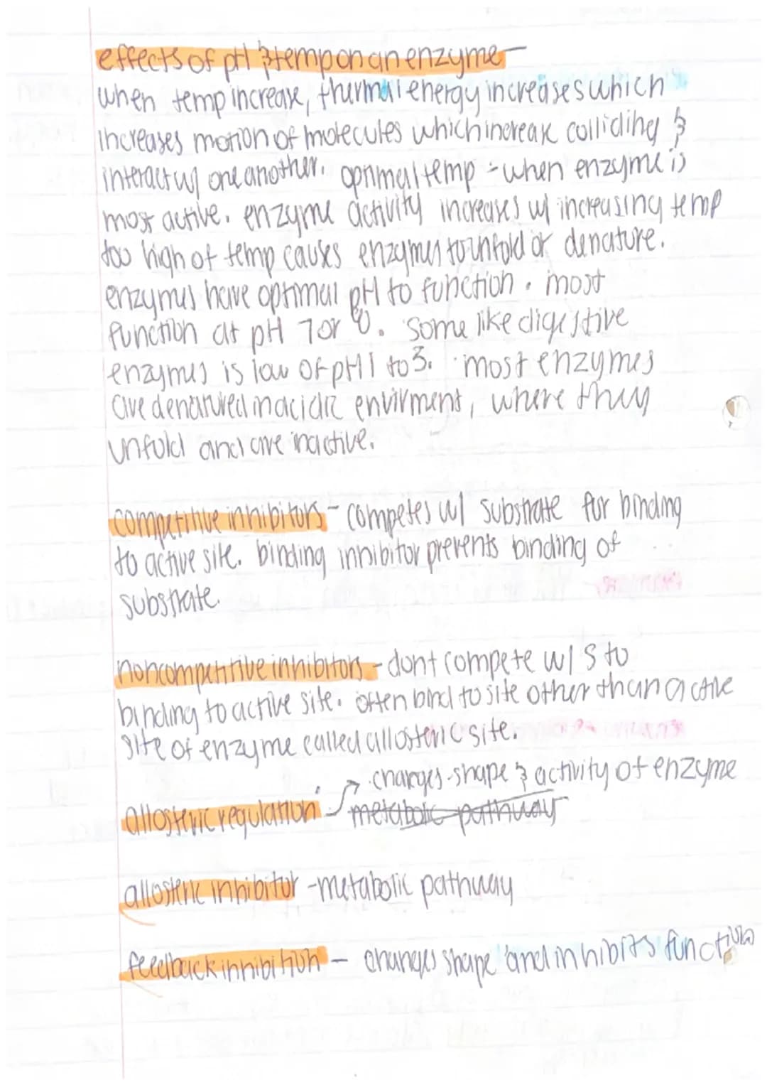 unit 3: cellular energetics
metabolic pathway - series of chemical reactions in
which molecules are broken down or built up
ex reaction that