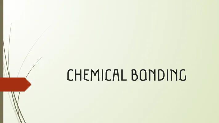 Know Chemistry: Chemical Bonding thumbnail