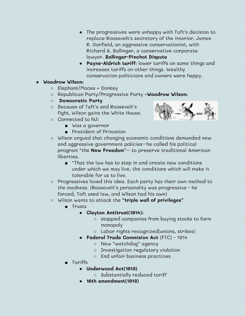 Unit 6
Timeline: A political, social and economic movement during the early 20th
century.
Begins with: The Gilded Age: Politics, Immigration