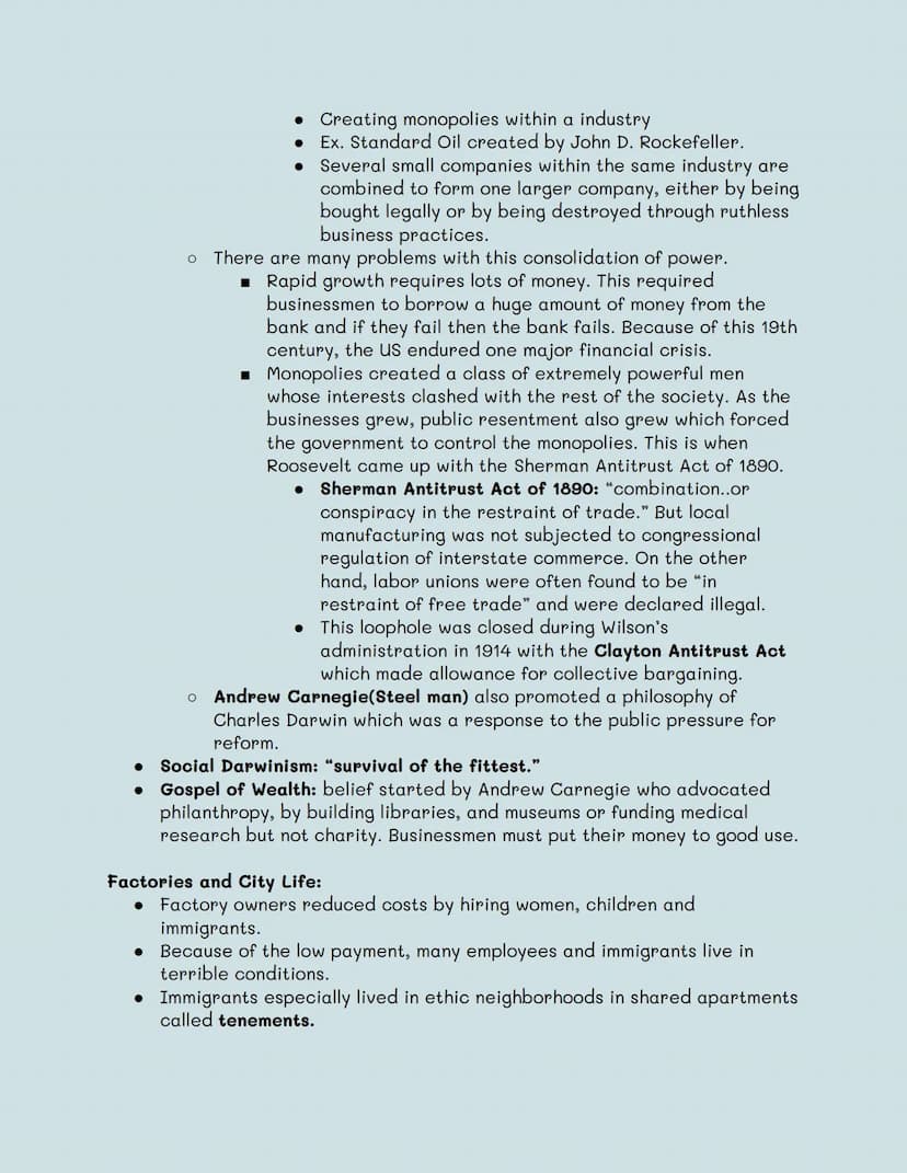 Unit 6
Timeline: A political, social and economic movement during the early 20th
century.
Begins with: The Gilded Age: Politics, Immigration