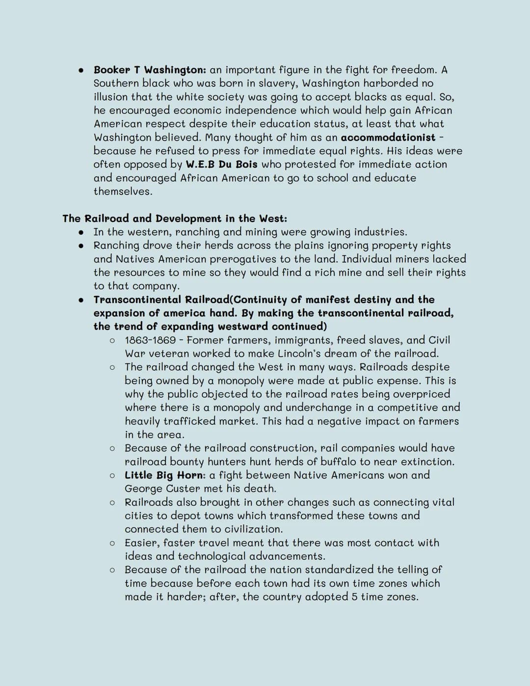 Unit 6
Timeline: A political, social and economic movement during the early 20th
century.
Begins with: The Gilded Age: Politics, Immigration