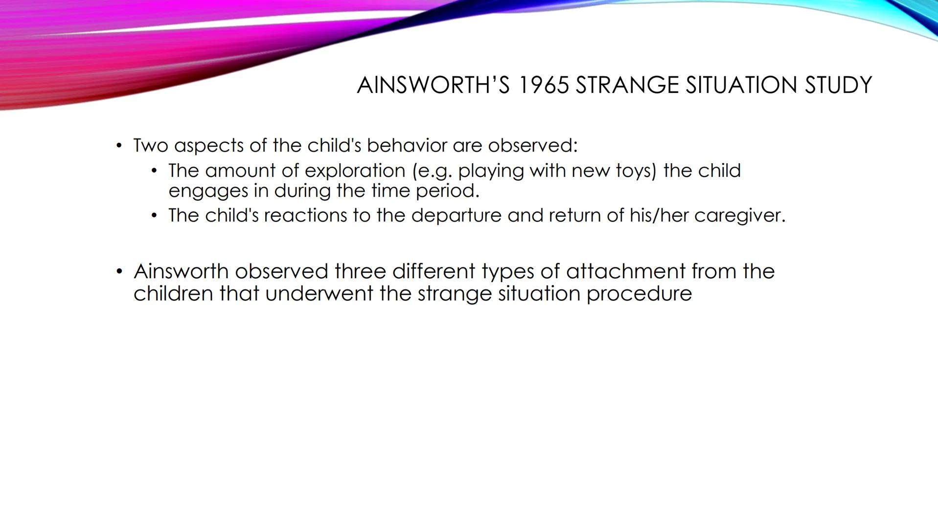 ●
The social development of children
normally begins with attachment
SOCIAL DEVELOPMENT OF CHILDREN
• the emotional and social relationship 