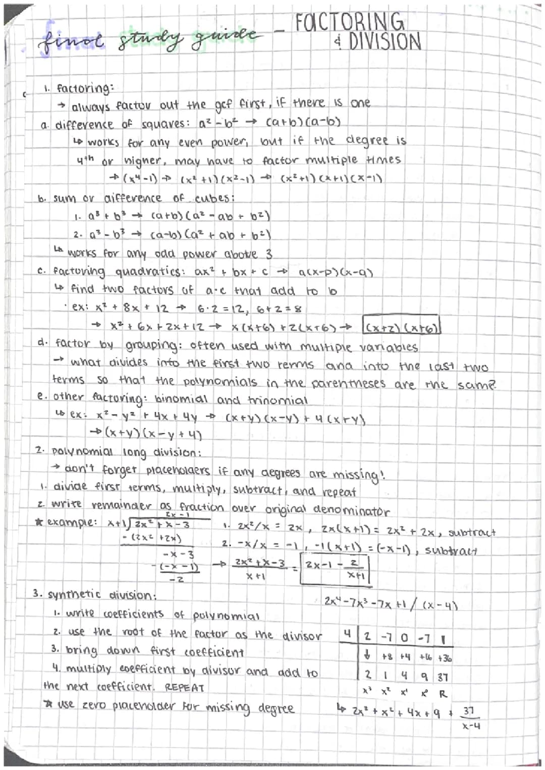 Easy Steps: How to Factor Polynomials and Solve Problems