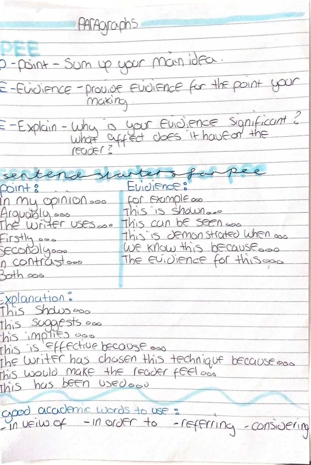 How to Write Awesome PEE Paragraphs: Examples & Tips