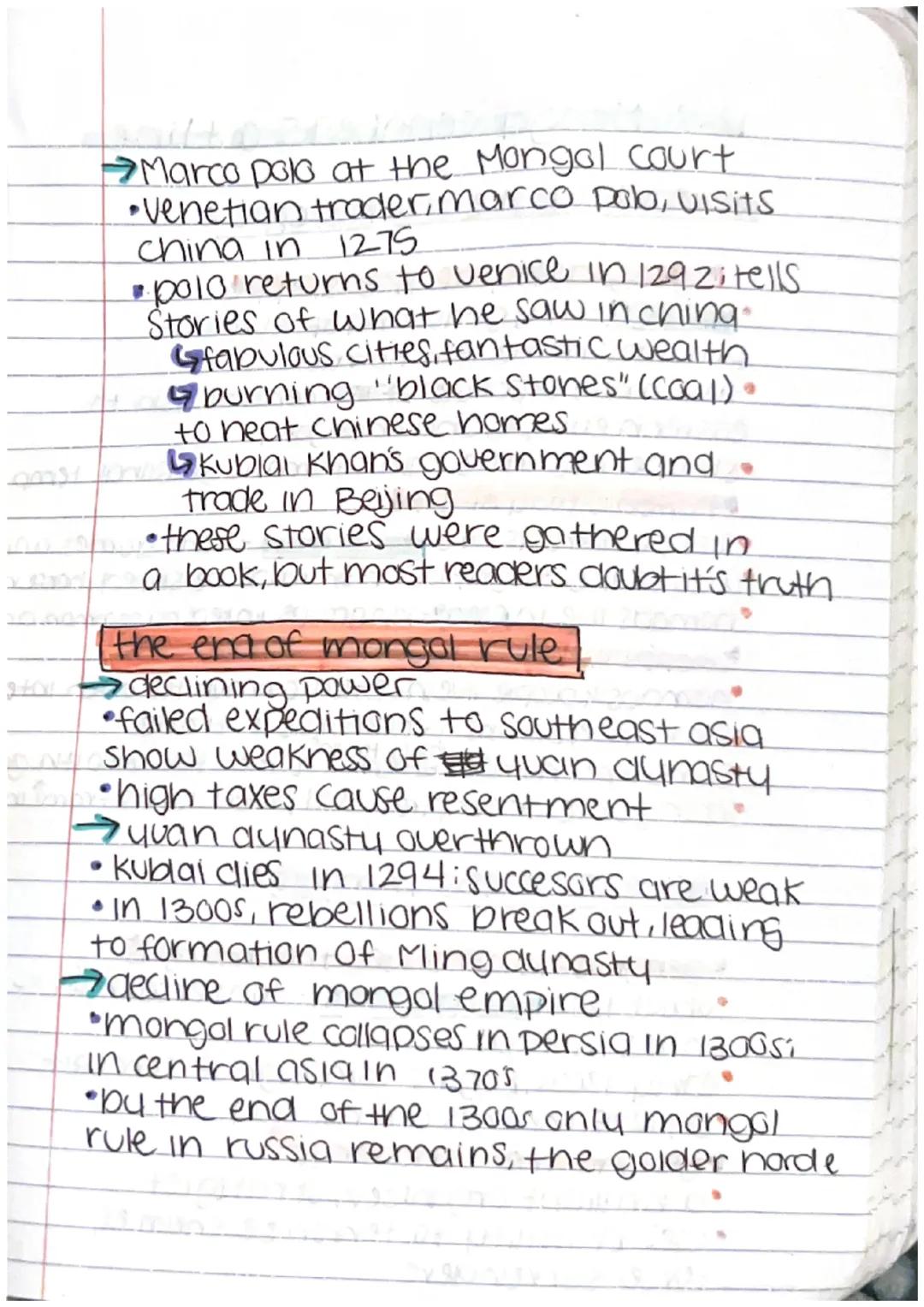 12.3 the mongol empire,
Kublai Khan becomes emperor
a new emperor
•Kublai Khan, grandson of ghengis,
becomes great khan in 1260.
Kublai conq