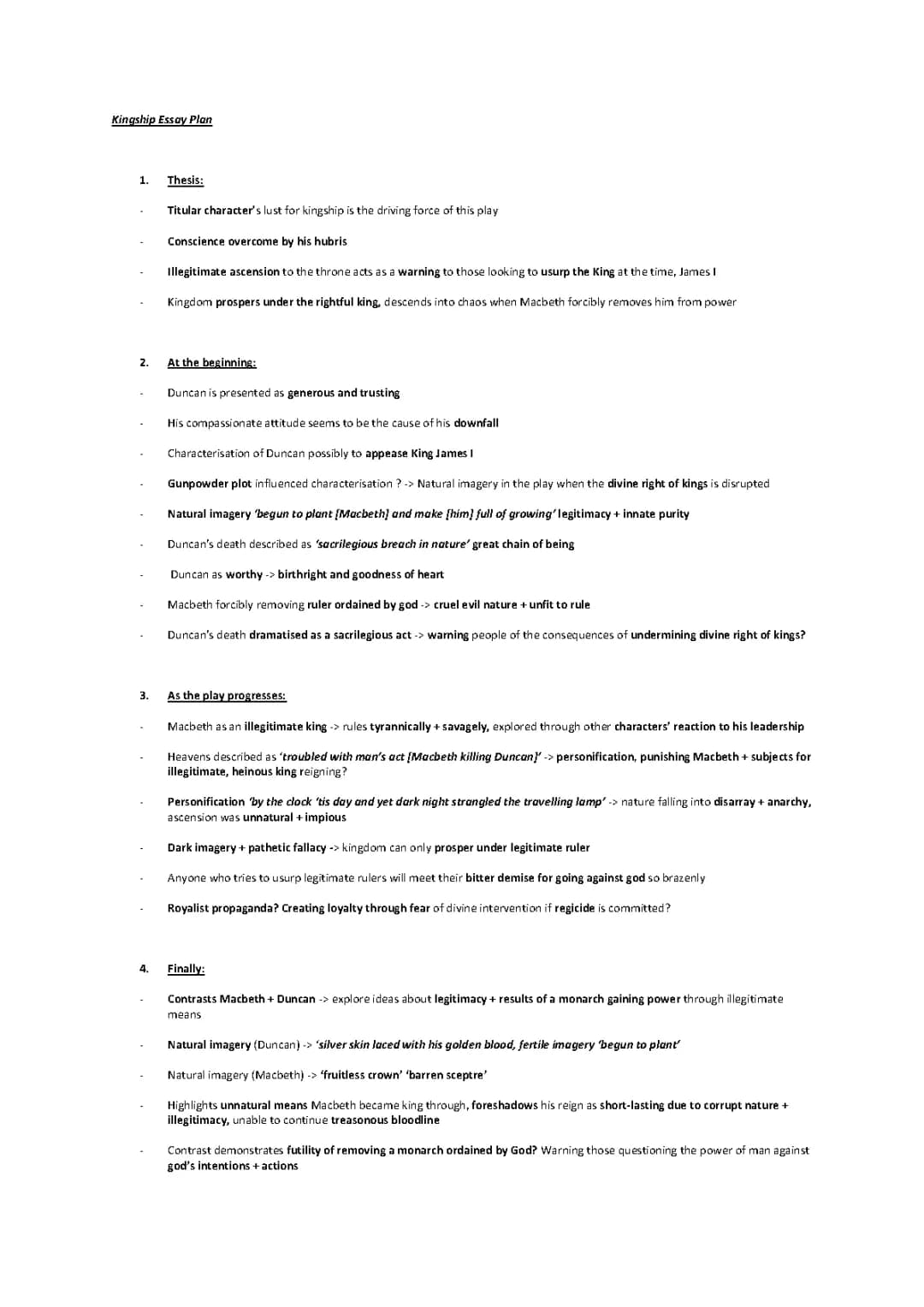 Exploring Kingship in Macbeth: Quotes and Analysis