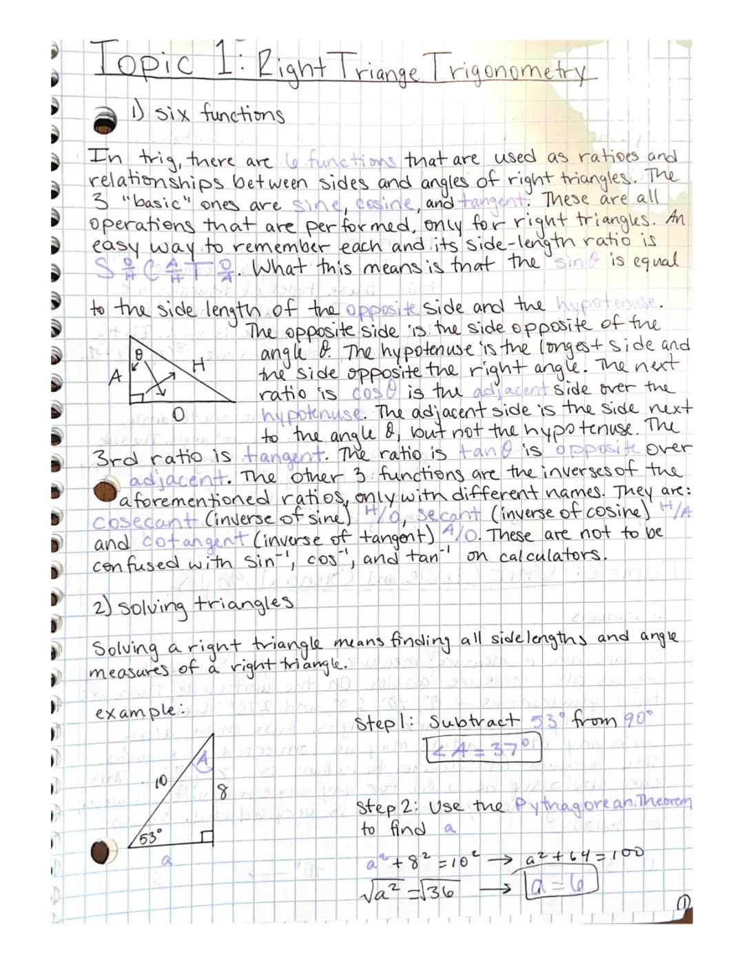 Cool Right Triangle Trigonometry: Worksheets, Formulas & Answers PDF