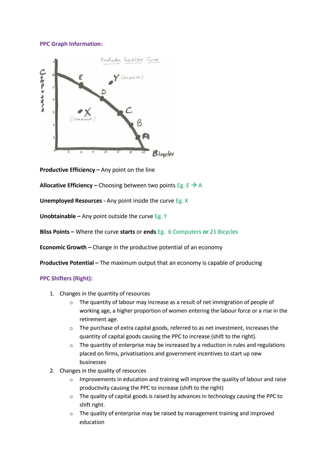 Economics AS Level Notes
Economics Definition - The study of how to allocate scarce resources in the most effective way
Economic Problem Def