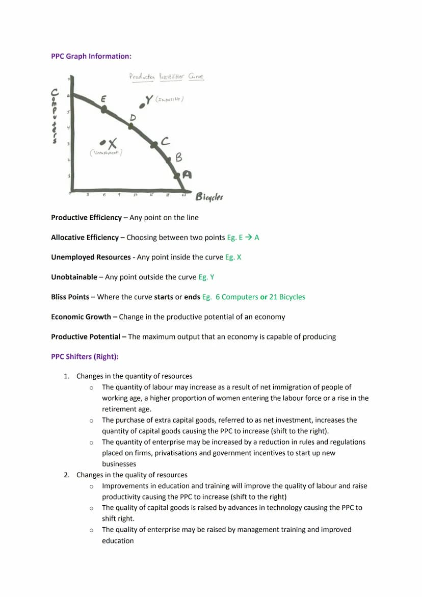 Economics AS Level Notes
Economics Definition - The study of how to allocate scarce resources in the most effective way
Economic Problem Def