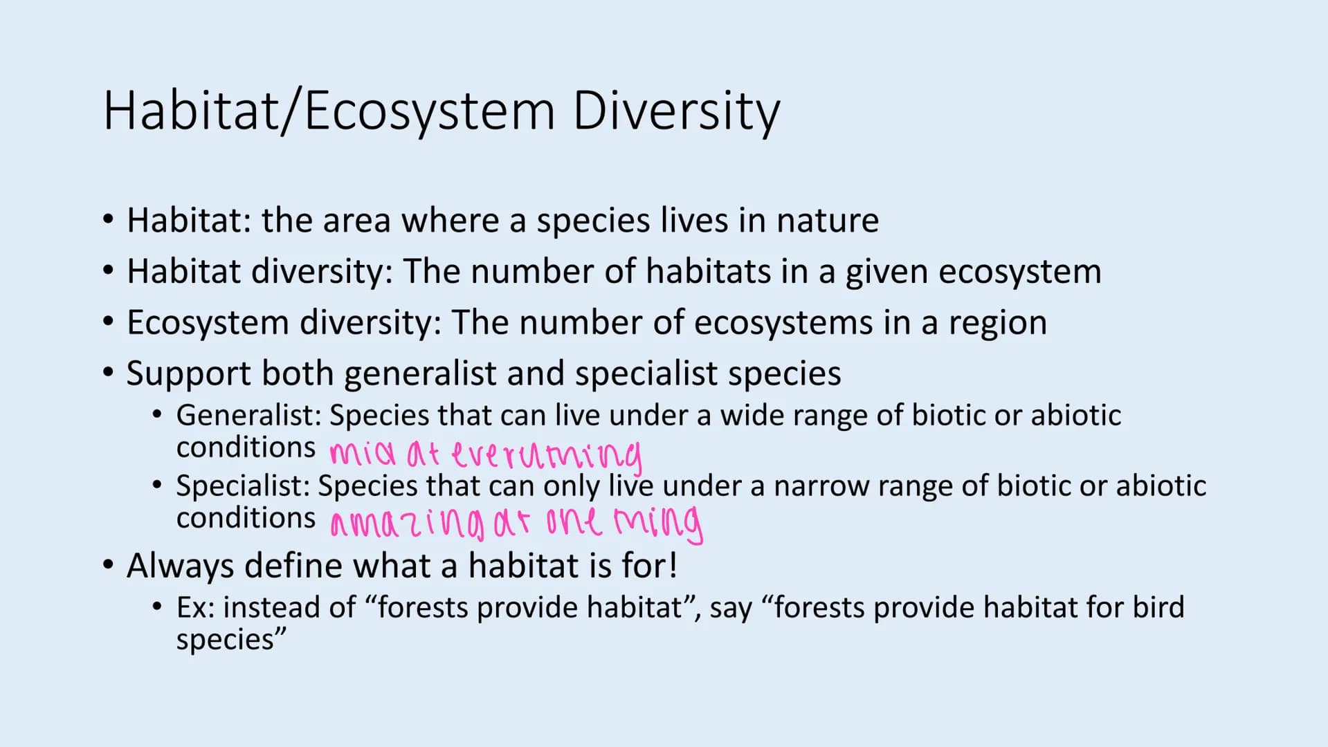 Tuesday, September 12, 2023
• Bellwork: Define the word 'biodiversity' in three words or less
• Case Study: The Benefits of Biodiversity
• R
