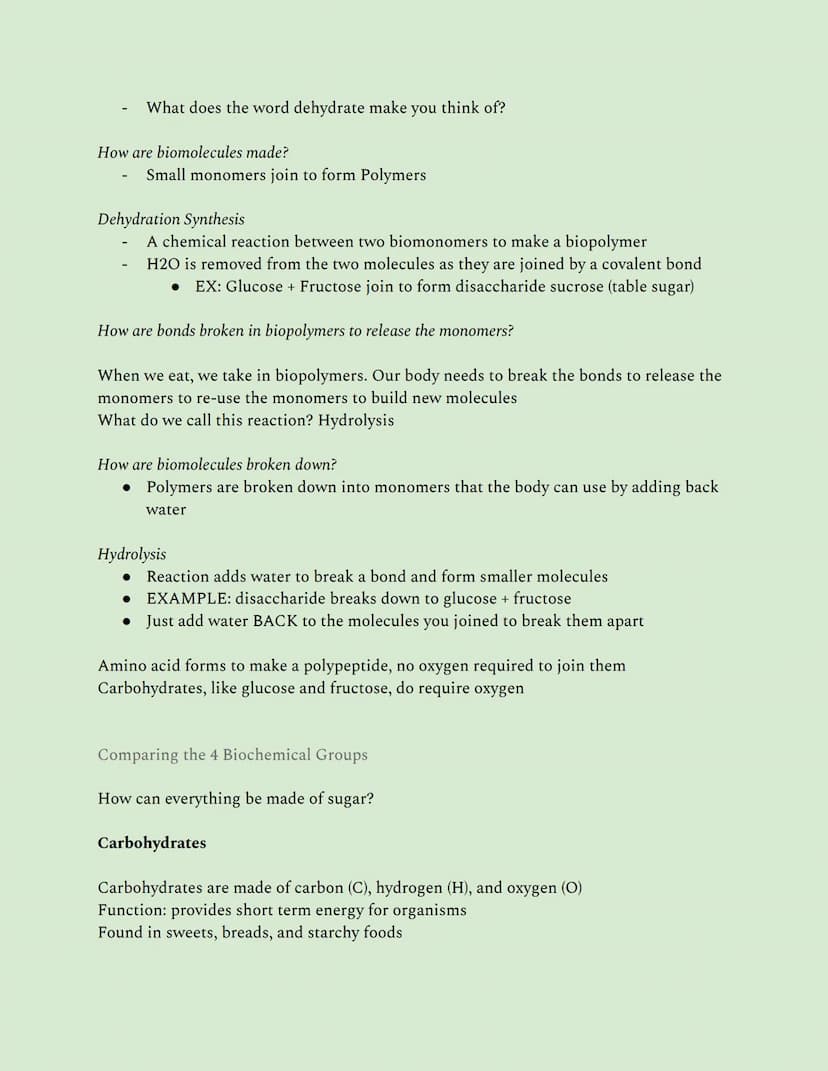 9th Grade Biochemistry
Chemistry Review
Biochemistry: The study of the chemicals associated with living things
Element: Substance that canno