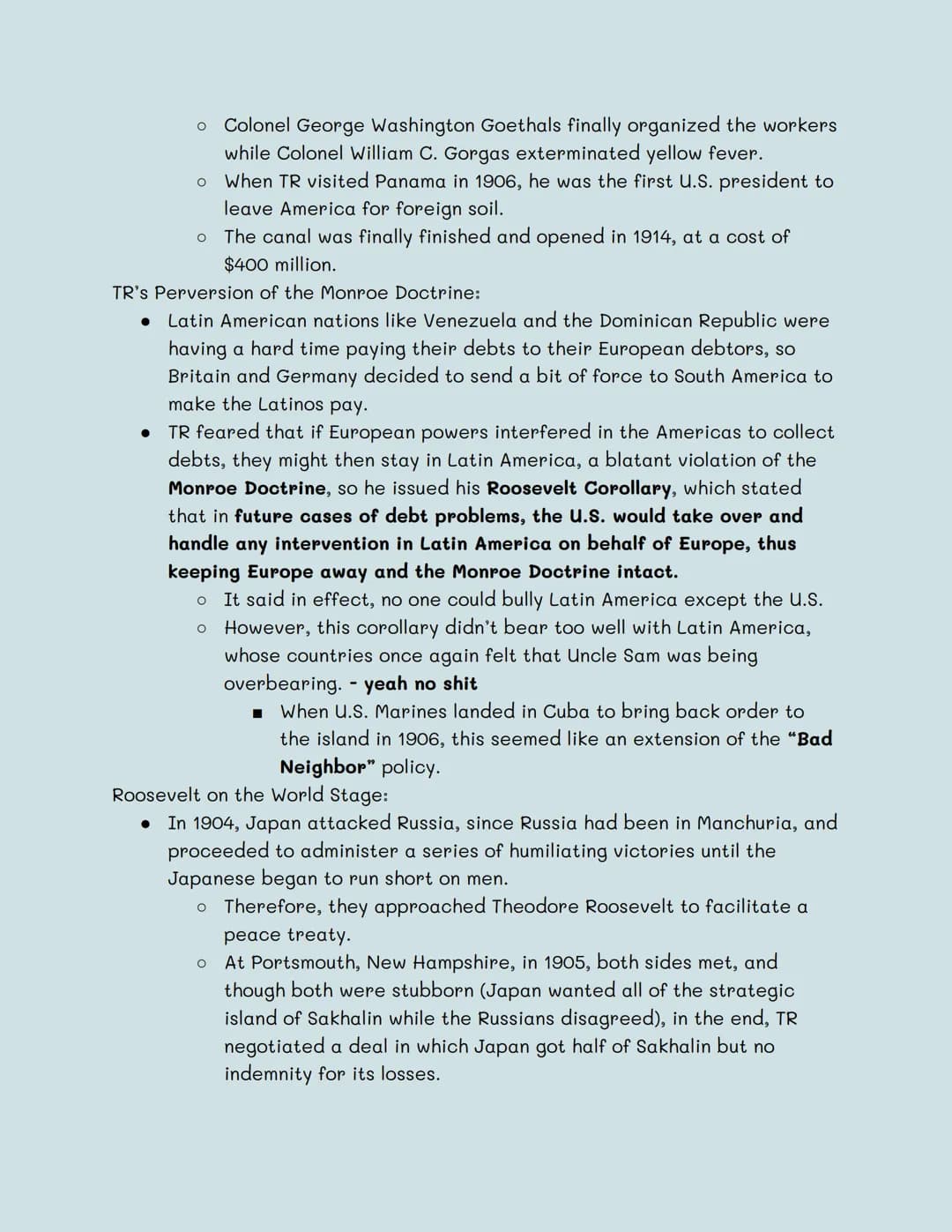 
<p>From the end of the Civil War to the 1880s, the United States was very isolationist, but in the 1890s, due to rising exports, manufactur
