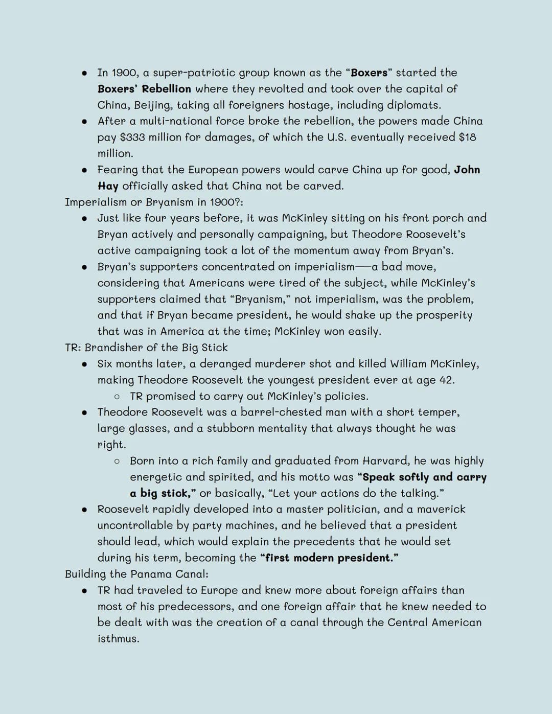 
<p>From the end of the Civil War to the 1880s, the United States was very isolationist, but in the 1890s, due to rising exports, manufactur