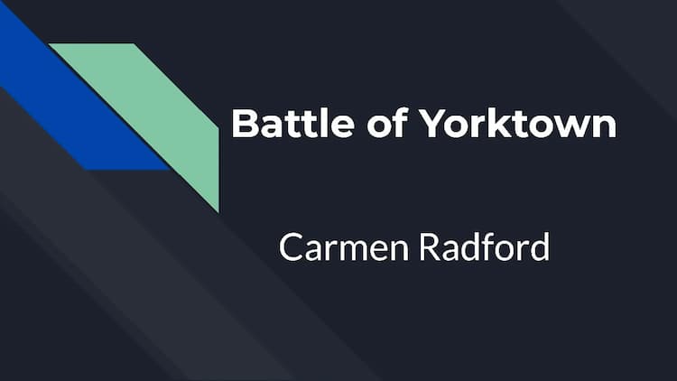 Know Battle Of Yorktown thumbnail