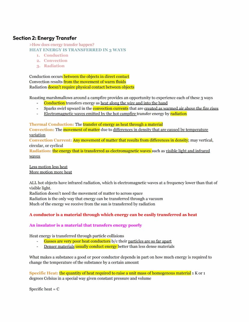 Chapter 14 Review Study Guide!
Section 1: Temperature
>What does temperature have to do with energy?
The temperature of a substance is propo