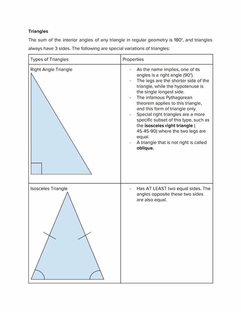 Angles
An angle as defined in Euclidean (standard) Geometry is a general measure of the space
between two intersecting lines. More explicitl