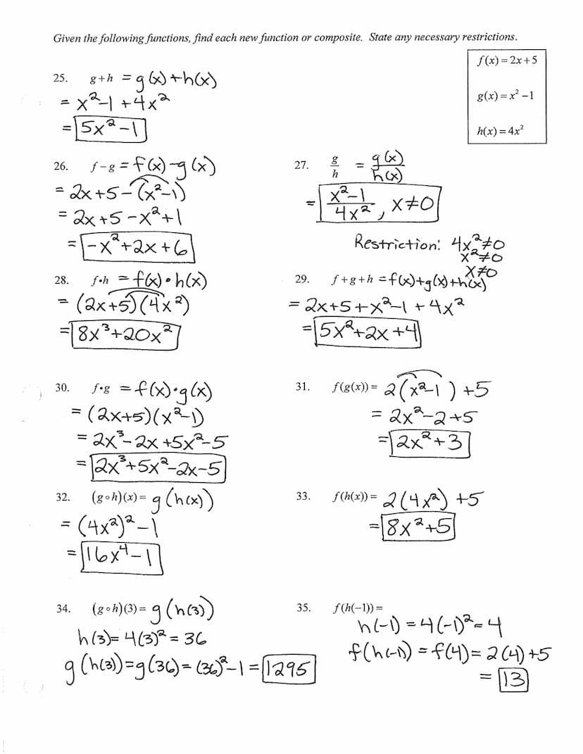 SUM
PRODUCT
OPERATIONS WITH FUNCTIONS
ƒ+8=(ƒ+8)(x)= f(x)+g(x)
DIFFERENCE_ƒ-8=(ƒ-8)(x)=_f(x)-g(x)
ƒ•g=(ƒ•g)(x) = f(x) •g(x)
Operations with F