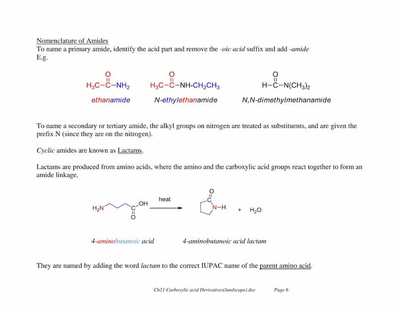 Carboxylic acid Derivatives
Carboxylic derivatives are described as compounds that can be converted to carboxylic acids via simple acidic or