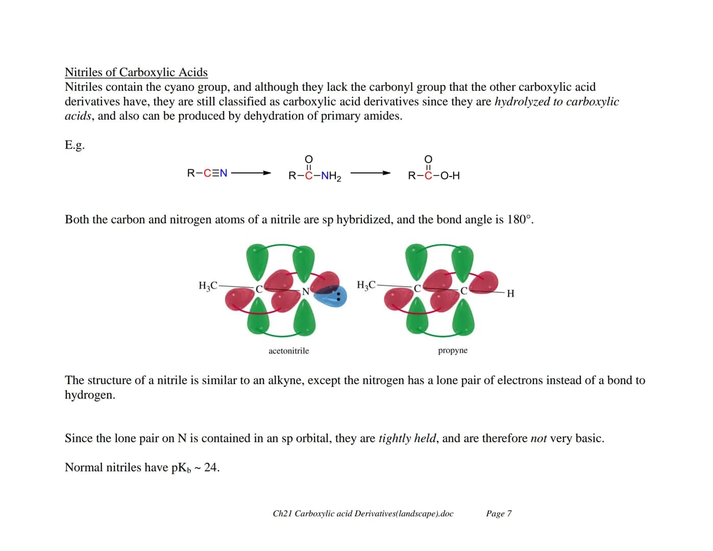 Carboxylic acid Derivatives
Carboxylic derivatives are described as compounds that can be converted to carboxylic acids via simple acidic or