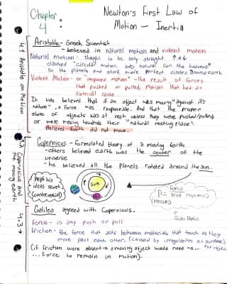 Know Physics Chapter 4- Newtons Laws of Motion thumbnail