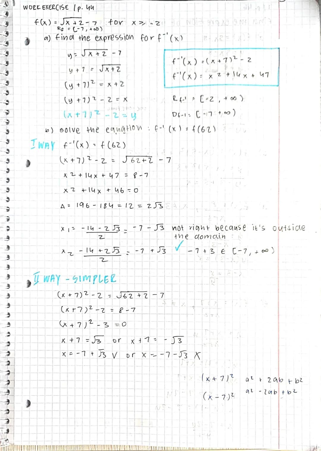 
<p>The table below shows the values of f(x) when f(x) = 2x-3:</p>
<p>| x   | f(x) |<br />
| --- | ---- |<br />
| 1   | -1   |<br />
| 5   |