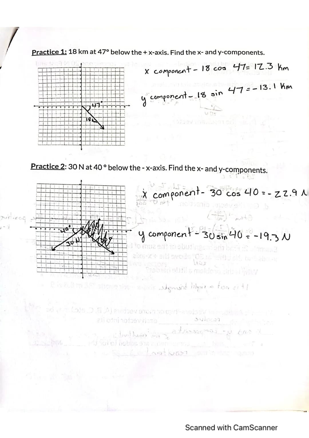 Name: Jessica Lindeman
tr
Period:
atMath Review for Vectors mit gnivollot stil toda
Physics 421
Pythagorean Theorem- Relationship between th