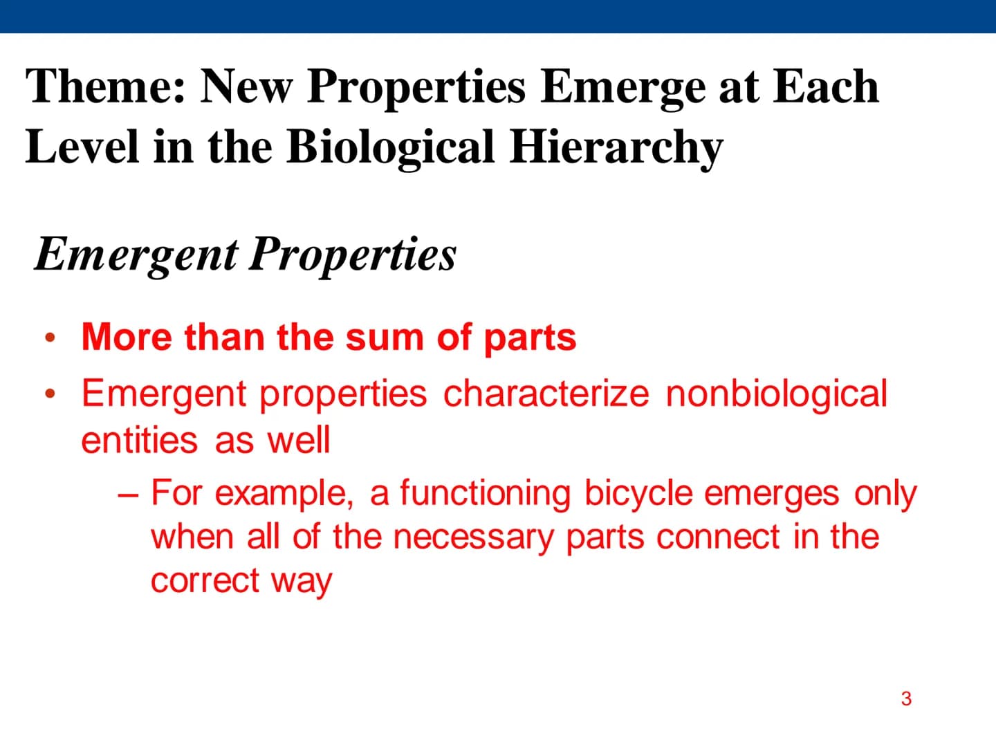 ●
●
Biology is the scientific study of life
What is life?
Life is recognized by what living things do Order
A Energy processing
2017 Pearson