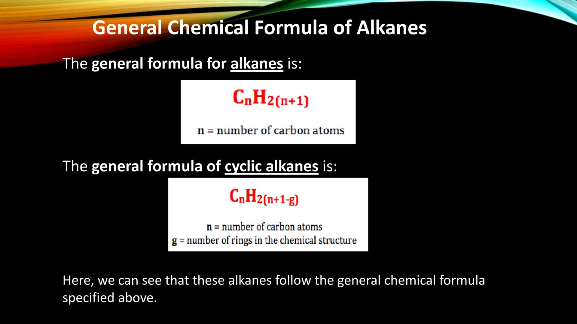 ALKANES
DIVID A Hydrocarbon is an organic compound made of nothing more than carbons and hydrogens.
It is possible for double or triple bond